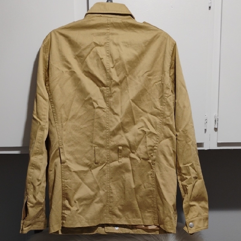 (X-58) Mango MNG Man Beige Utility Jacket Never Worn Sz.S - Picture 6 of 14